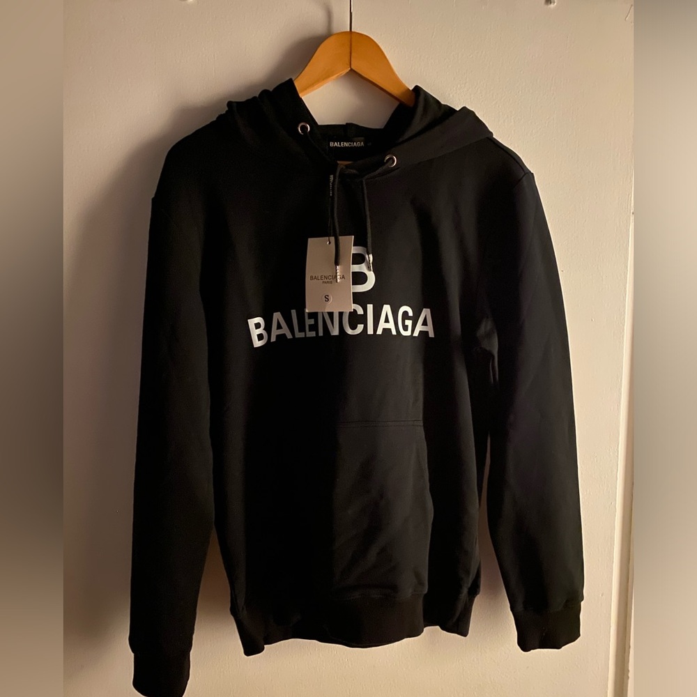 Balenciaga hoodie black